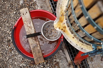 filtraggio mosto