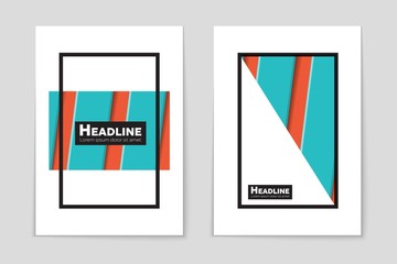 Abstract vector layout background set. For art template design, list, page, mockup brochure theme style, banner, idea, cover, booklet, print, flyer, book, blank, card, ad, sign, sheet,, a4.