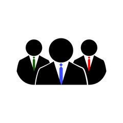 Isolated business icon