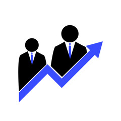 Isolated business icon