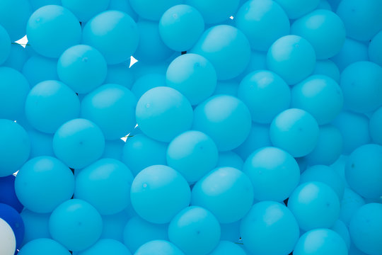 Air Light Blue Balloon Background