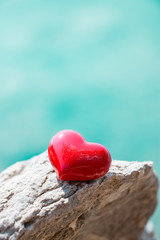 Sea lovers background concept.