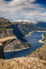 Fototapeta premium Trolltunga, Norway