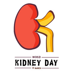 World Kidney day campaign Vector