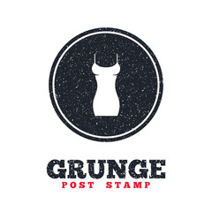 Women dress sign icon. Intimates and sleeps.