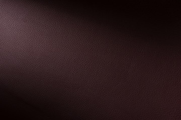 Brown leather swatch