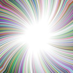 Colorful rainbow rays lines stipes circle ring square background