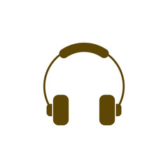 Headphone icon vector