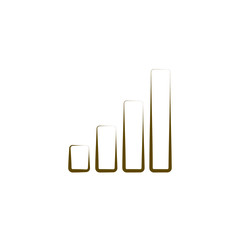 Graph vector icon