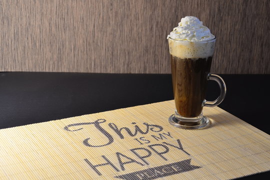 kawa z bita smietanka