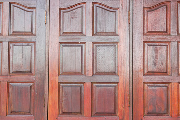 close up wooden windows in vintage style