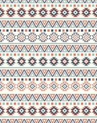 Seamless Ethnic pattern textures. Navajo geometric print. Rustic decorative ornament. Abstract geometric pattern. Native American pattern. Ornament for the design of clothing