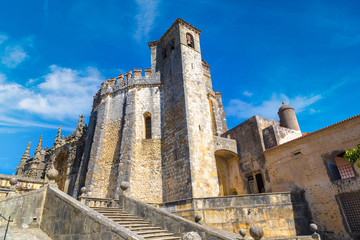 Medieval Templar castle in Tomar