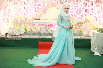 Fototapeta premium a beautiful malay woman