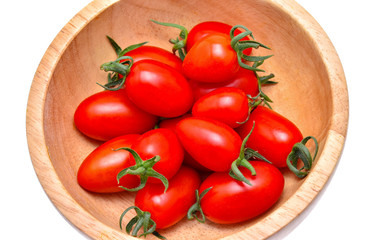 tomatoes isolated on white background