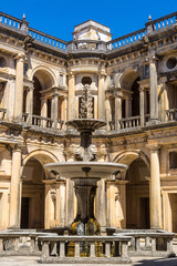 Medieval Templar castle in Tomar
