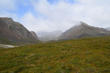 The harsh and majestic Sayan mountains.