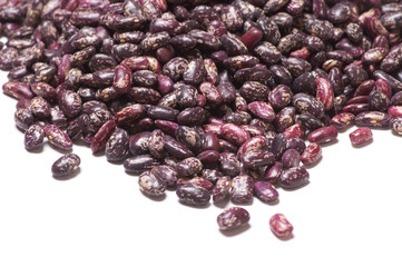 Purple speckled kidney beans