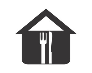 restaurant house icon