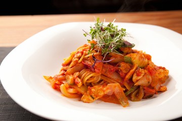 chicken tomato sauce pasta
