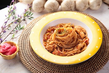 chicken tomato sauce pasta