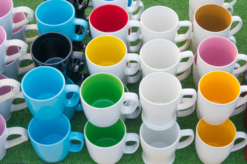 colorful mug