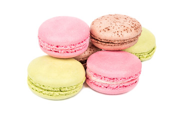 Pile multicolored macaroon
