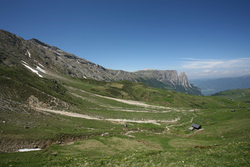 Fototapeta na wymiar Massiccio dello Scliliar, Dolomiti Trentino Alto Adige