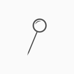 push pin icon
