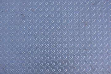 Background of metal plate in silver color