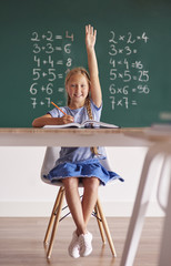 Blond girl coming forward as first
