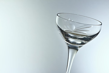 Cup champagne ready to celebrate the New Year.