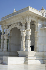 Architectural construction of the temple Birla Mandir to Jaipur India
