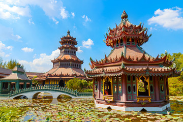 Fototapeta premium Phra Kaew Pavilion in Thailand