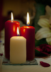 candles for Valentine