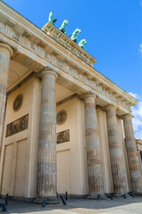 Brandenburg Gate (Brandenburger Tor, 1791). Berlin, Germany.