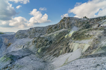 japanese landscape - kawarage jigoku - yuzawa - akita