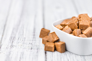 Portion of Caramel