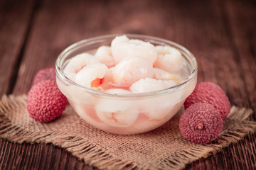 Portion of Preserved Lychees