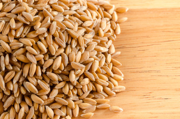 spelt, close up, texture