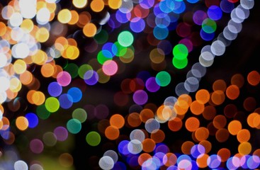 冬のイルミネーション素材