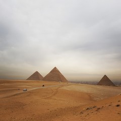 Fototapeta na wymiar The Pyramids of Egypt