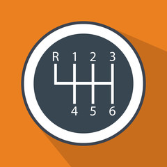 Gear shifter icon