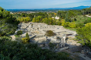 Glanum, Saint-Remy-de-Provence, France.
