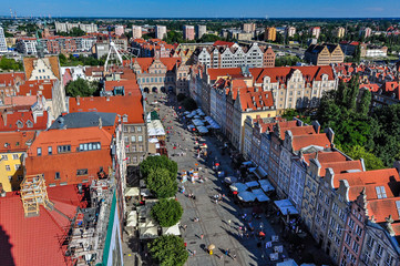 The long market and Green Gate in Gdansk (Gdańsk), Poland © Tomasz Czajkowski