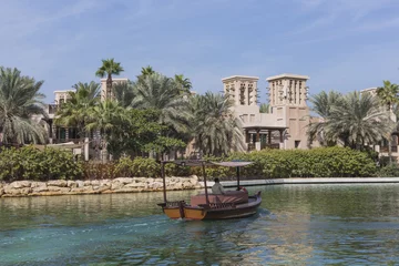 Fotobehang Midden Oosten View of the Souk Madinat Jumeirah, Dubai, UAE  © Curioso.Photography