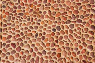 Abstract red stone textured floor background