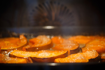 sweet baked pumpkin