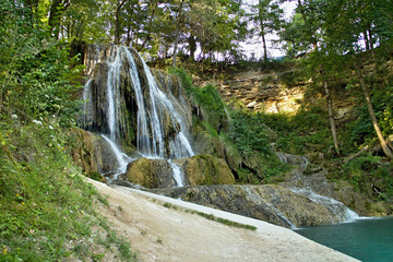  Lucky Waterfall - beautiful surroundings around travertine waterfall.