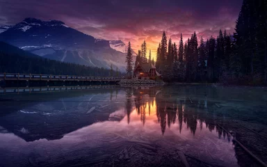 Gardinen Emerald Lake - KANADA © JesusmGarcia